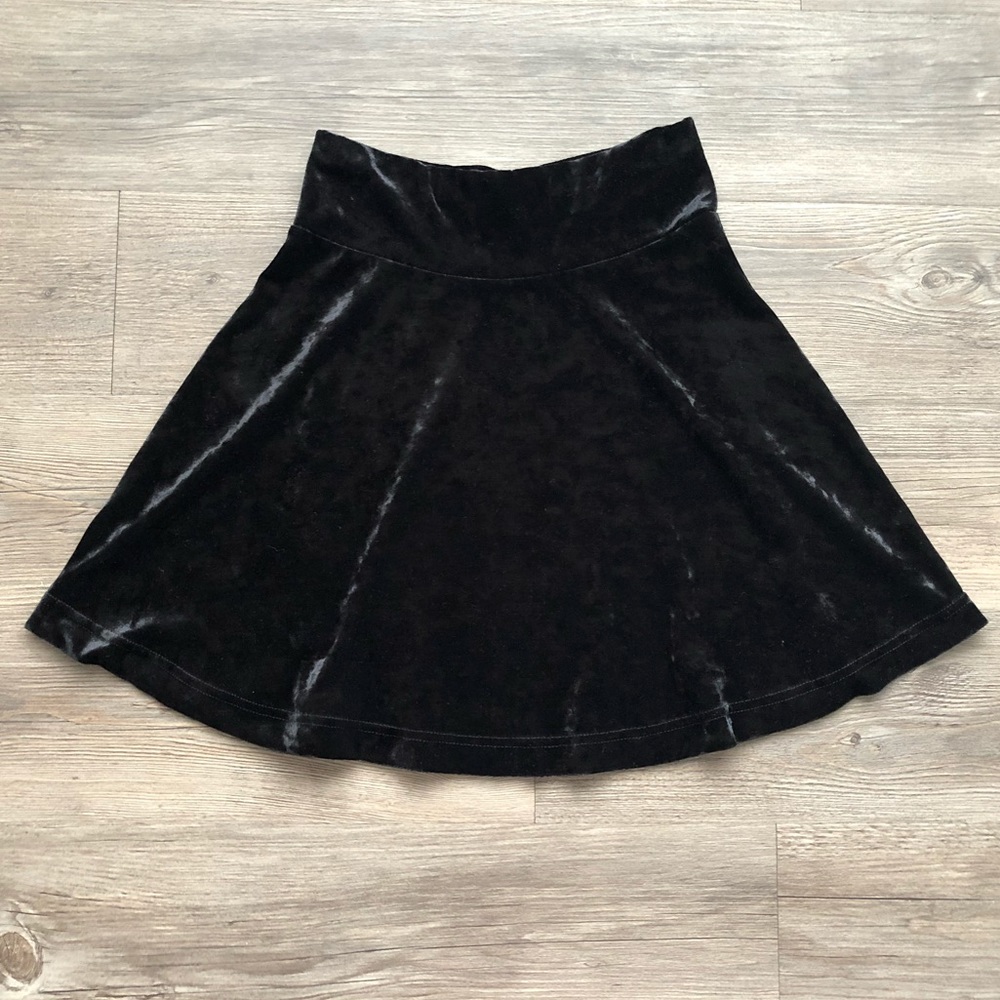 Forever 21 Velvet Skirt